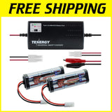 2x 3800mAh NiMH RC Battery Set with Tamiya Connector