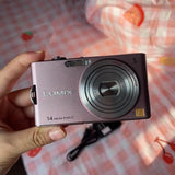 Panasonic LUMIX DMC-FX66 Digital Camera 14.5 MP 5x Optical Zoom Pink
