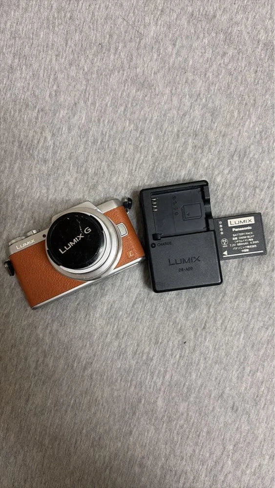 Lumix G Series Digital Camera Orange/Silver LCD Screen incl Battery from Japan