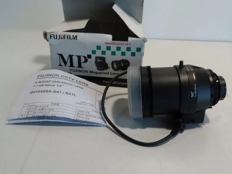 NEW Damage Box FujiFilm Fujinon MP Megapixel LENS DV10x8SA-SA1L
