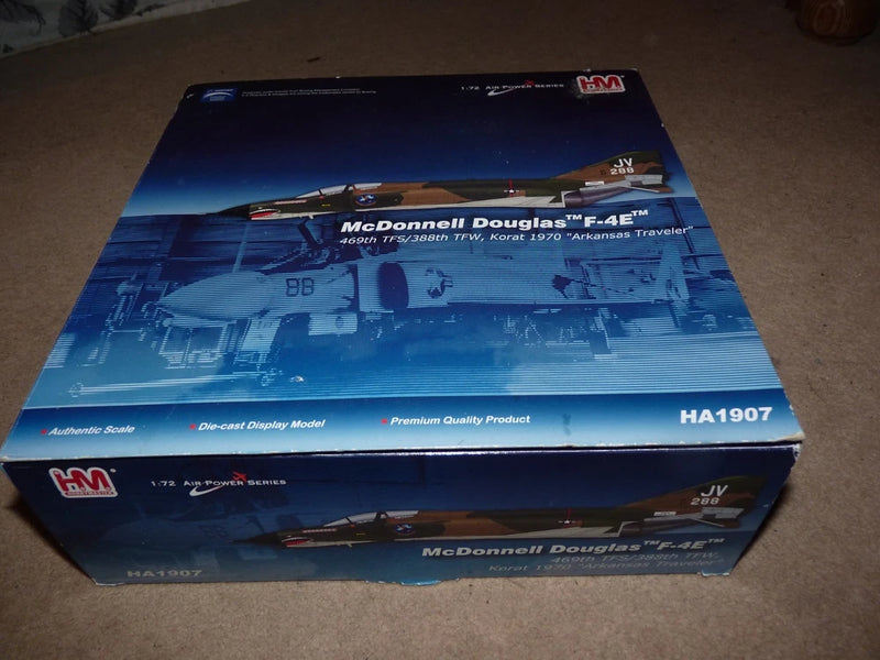 Hobbymaster HA1907 boxed 1:72 F-4E military plane model kit