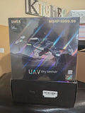 UAV Skyseeker drone retail box with quadcopter image and HD camera label