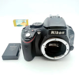 Nikon D5100 16.2MP DX-Format DSLR Body Only Black Japan
