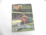 Vintage radio control modeller magazine single issue, colorful airplane cover art