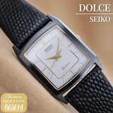 Seiko Dolce 9521 5200 SEIKO DOLCE Men's Quartz 26mm 1984 Model Battery Changed F Battery
