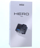 GoPro HERO 4K action camera box with black camera shown