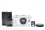 [ MINT ] Panasonic LUMIX DMC-GF2 12.1MP white [Tested] From Japan 2724848