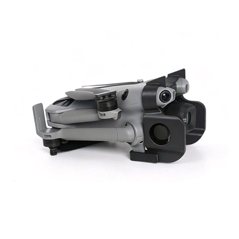 DJI Mini 5 Pro gimbal lens guard cover with bumper, black and gray