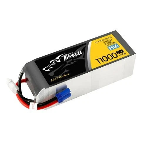 11000mAh 6S 22.8V 25C Tattu G-Tech Lipo Battery with EC5 Plug for UAV Battery