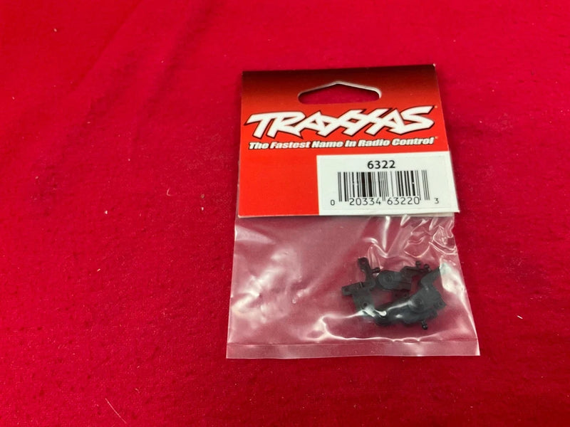 TRAXXAS 6322 rotor blade grips, black plastic parts in sealed retail package