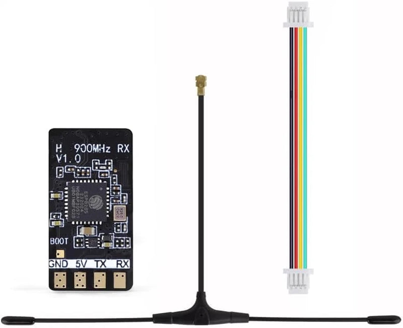 ELRS 915MHz ExpressLRS Nano Receiver Long Range FPV Drone w/ T-Antenna