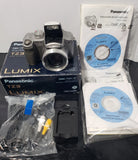 Panasonic LUMIX DMC-FZ8 7.2MP Digital Camera w/ Battery, Charger, Software