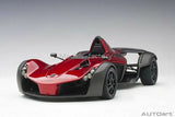 Autoart 1:18 BAC Mono Racing Diecast Model Car Black/White/Red/Green/Blue/Gray