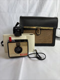 Polaroid Land Camera Swinger Model 20 W/ Vintage Bag- For Parts/Repair (Battery) Battery