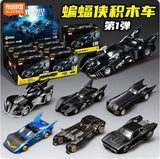 Blokees Wheels E01 DC Batman Car Gotham Shadow Batmobile BlindBox 1:64 Model Kit