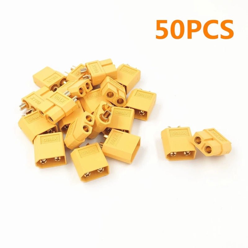 50pcs XT60 Male/Female Bullet Connectors Plugs For RC Lipo Battery ESC XT-60
