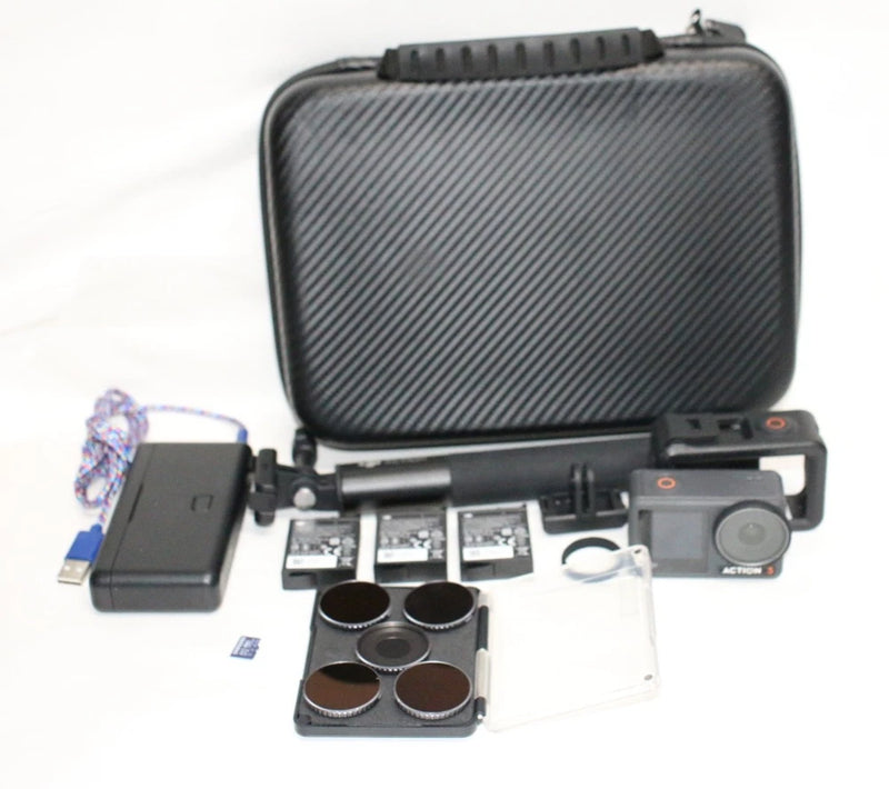 DJI Osmo Action 3 Camera Adventure with 512gb SDcard  BUNDLE