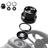 Detachable HD camera lens replacement with black lens glass ring and housing