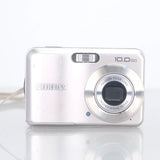 Fujifilm FinePix A100 10MP Digital Camera Silver Compact Y2K 2000s Digicam Retro