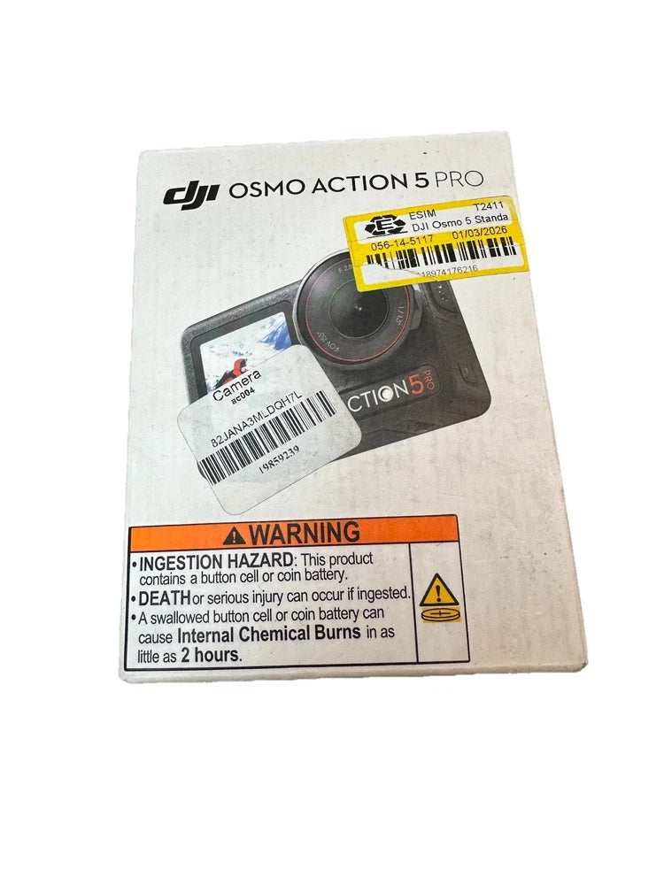 DJI Osmo Action 5 Pro Standard Combo 4K/120fps Video for Sports, Vlog