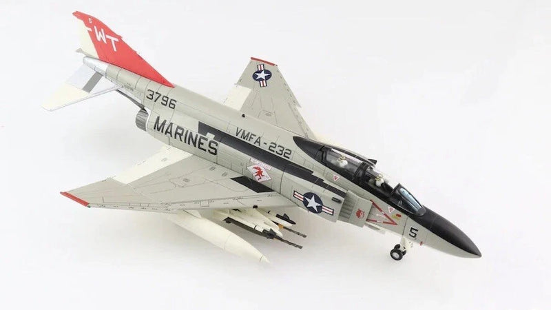 Hobby Master HA19037 Phantom II F-4J USMC Red Devils Diecast Model 1:72