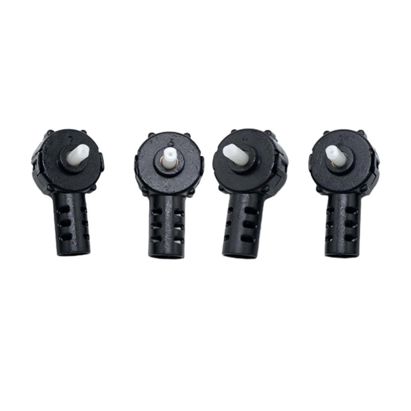 Set of 4 RC drone motor components with circular prop hubs
