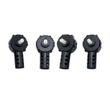Set of 4 RC drone motor components with circular prop hubs