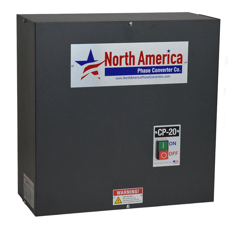 CP-20 Pro-Line 20HP Rotary Phase Converter Control Panel - Loaded with Features