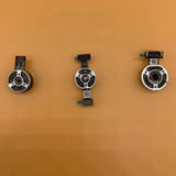 Gimbal camera motor assembly set with three circular axis housings