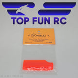 KBDD #4019 61mm Orange Tail Rotor Blades For 450 Size Helicopters