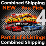 HOT Wheels 4 H Case YOU Pick NEW  Combined SHIPPING 2022 2023 2024 2025 2026 Car