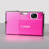Has defect - Panasonic Lumix DMC-FP1 - 12MP - Pink, Compact Digital Camera