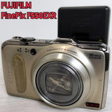Fujifilm FinePix F550EXR 16MP Digital Camera 15x Zoom Compact From Japan