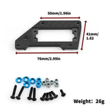 Servo Mount Frame Steering Gear Fixed Seat for Axial SCX10 PRO AXI03028 RC Cars