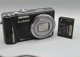 Panasonic Lumix DMC-TZ18 Digital Camera, SPARES, Please Read, Working.