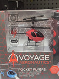 Voyage Aeronautics Pocket Flyers Micro RC Helicopter Red Hand Gesture Control