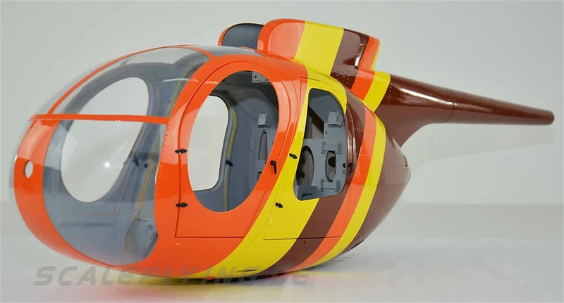 800 MD-500D ARF Magnum RC Helicopter Fuselage KIT Magnum Painting V2 Version