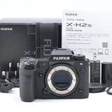 FUJIFILM X-H2S 26.1MP body (Shutter Count 467) [Top Mint] US Stock