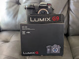 Panasonic LUMIX G9 20.3 MP Digital Camera - Black +lens G 25mm F/1.7 Asph