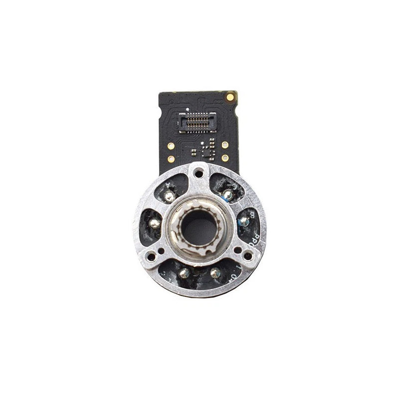 Drone motor module with circuit board and metal drive hub