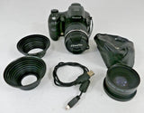 Fujifilm Finepix S6500 FD Digital Camera With Accessories *Working*