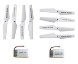 (2) X5/X5C Rotor and 600mAh Battery Set for Syma X5 X5C X5C-1 X5SC