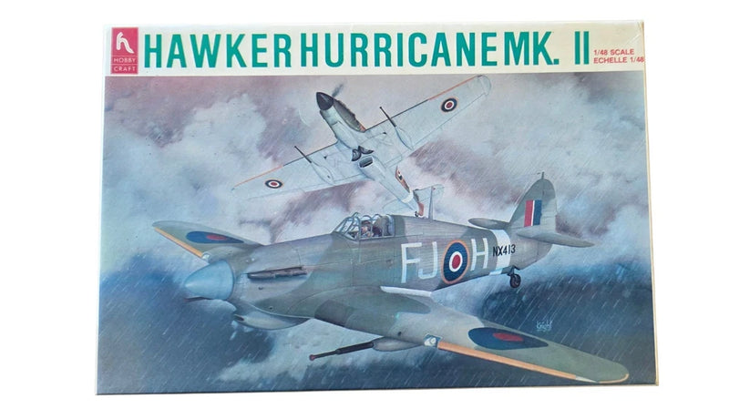 1/48 Hobby Craft Hawker Hurricane MK.II Military Model Airplane Kit