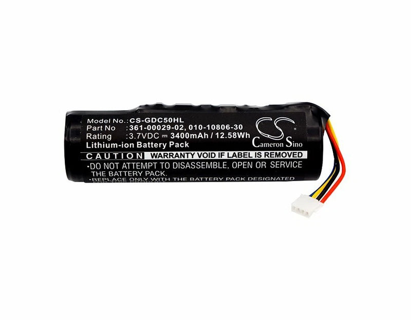 3400mAh Battery for Garmin DC50,Alpha,GAA004,GAA002,TT15,T5,Collar,TT10,Alpha Battery