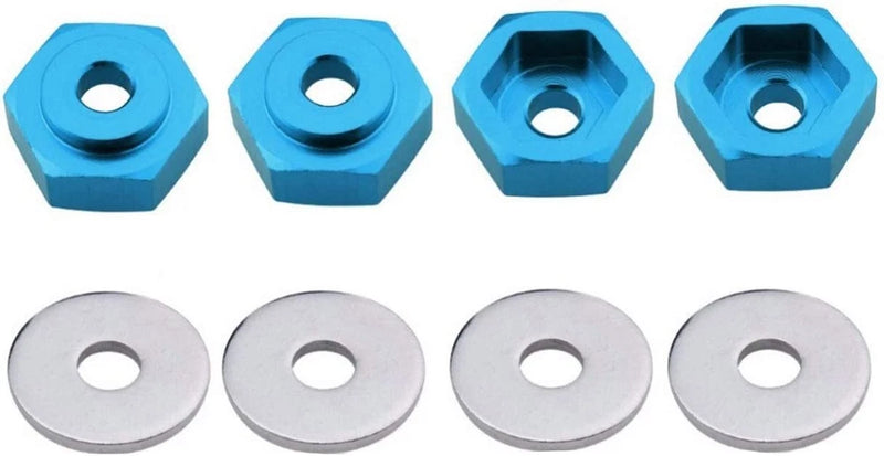 PSCCO Aluminum Alloy 12mm To 17mm Wheel Hex Adapter Adaptor Converter For RC NEW Converter