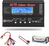 Multi-Function RC Battery Charger 80W 6A - Compatible with Li-ion, NiMH & More Battery