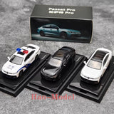 1:64 SAIC Volkswagen PASSAT Pro Police car Model Alloy Diecast Hobby adult Gifts