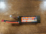 Gens ace rechargeable LiPo battery pack 4000mAh with wiring and 2S1P label