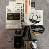 Panasonic Lumix TZ20 Camera Gold 14.1MP HD Video From Japan