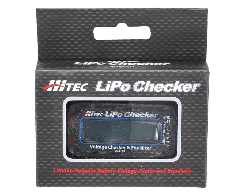 Hitec LiPo Battery Voltage Checker & Equalizer [HRC44173] Battery